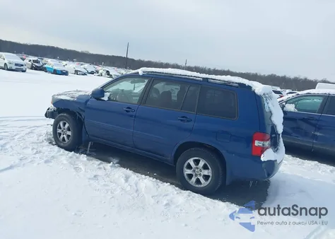 2004 Toyota Highlander V6 from USA, damaged, VIN JTEEP21A040043128